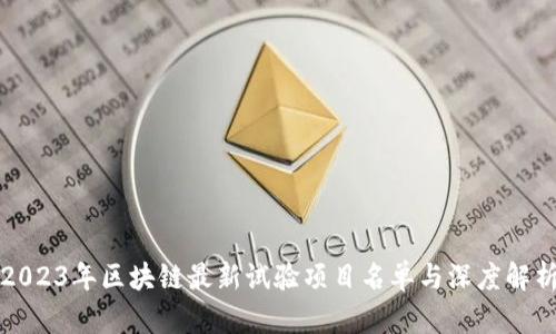 2023年区块链最新试验项目名单与深度解析